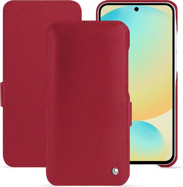 Actual product image Noreve Horizontal leather flap shell (Samsung Galaxy S24 FE)