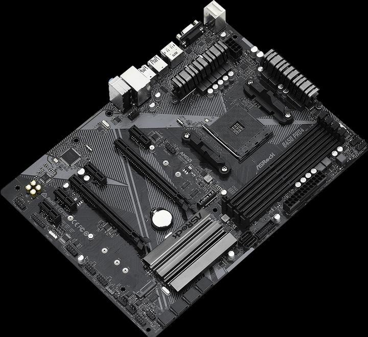 Actual product image AsRock B450 Pro4 R2.0 (AM4, AMD B450, ATX)