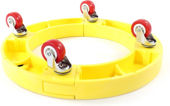 Immagine prodotto Wiltec Rullo di trasporto fino a 136 kg Tavola rotante rotonda Ø 400 mm Muovi e officina Roll Dog (136 kg)