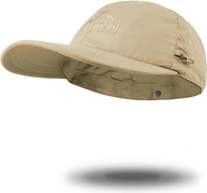 Actual product image Normani Cap with neck protection Savannah (XXL)