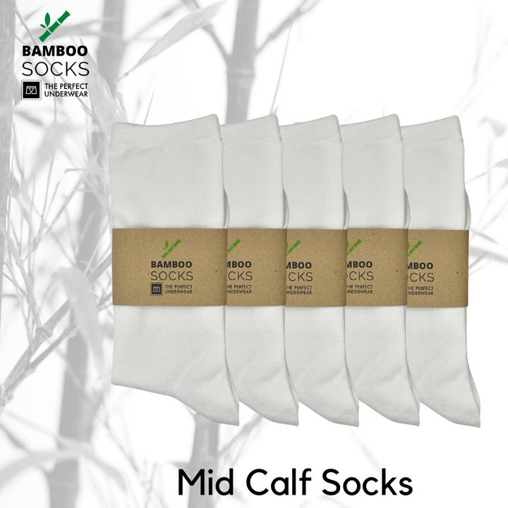 Produktbild The Perfect Underwear Bambus Mid calf (5-er Set) weiss (5er Pack, 44 - 47)