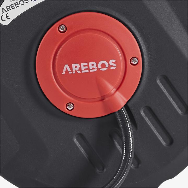 Immagine prodotto Arebos Avvolgitore per aria compressa 20M - Grigio (10 m)