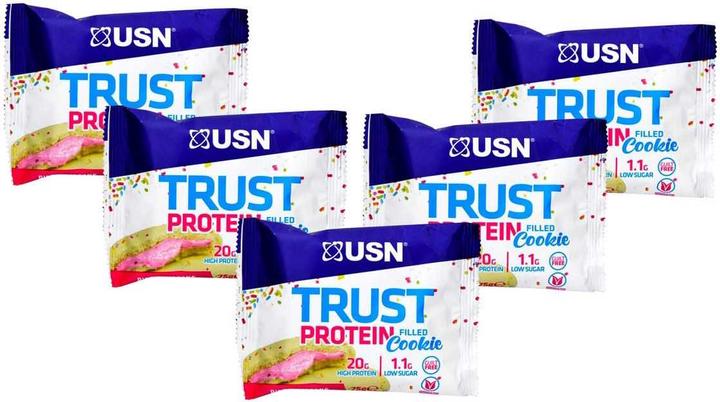 Image du produit USN Trust Filled Protein Cookie (Birthday Cake, 75 g)