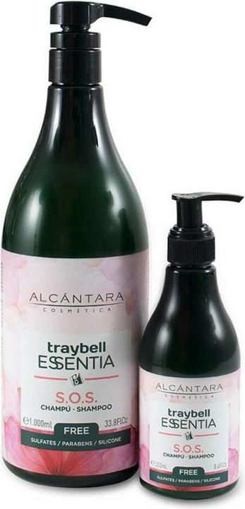 Produktbild Alcantara Cosmética TRAYBELL ESSENTIA champu s.o.s. 1000 ml (1000 ml, Flüssiges Shampoo)