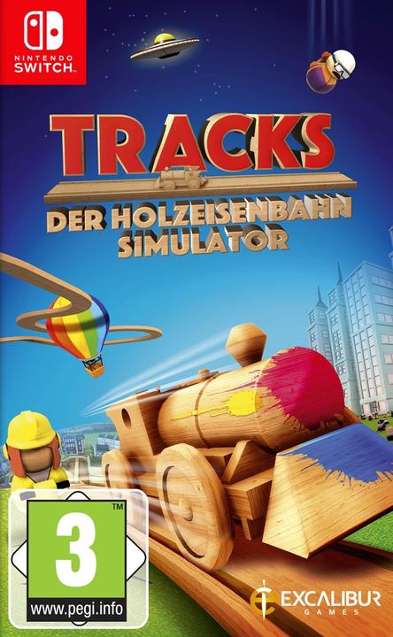 Produktbild Excalibur Games Tracks - Der Holzeisenbahn Simulator (Switch, DE)