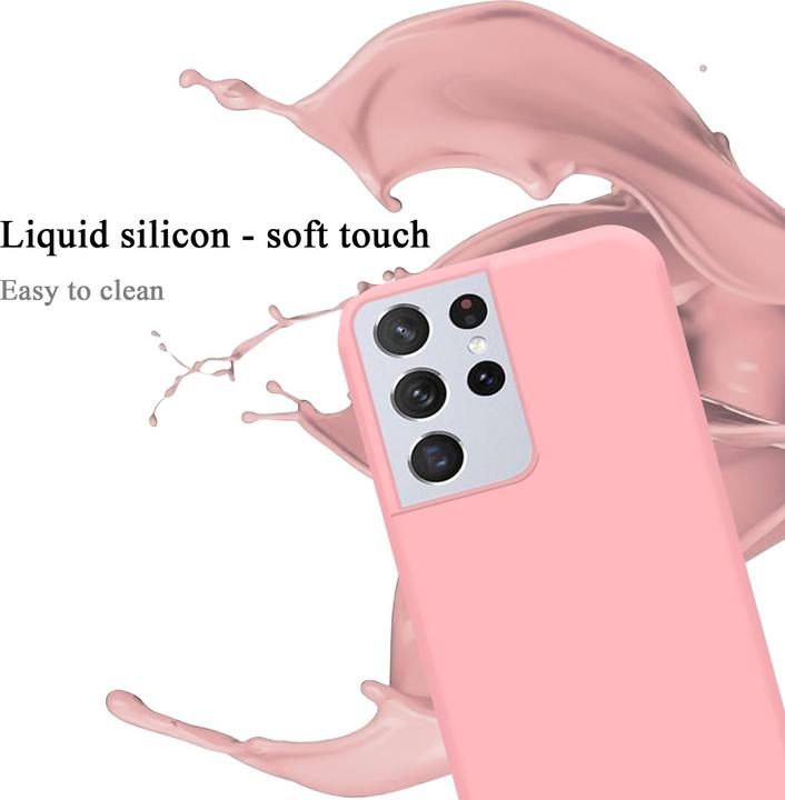 Productafbeelding Cadorabo TPU Vloeibaar Silicone Hoesje (Samsung Galaxy S22 Ultra)