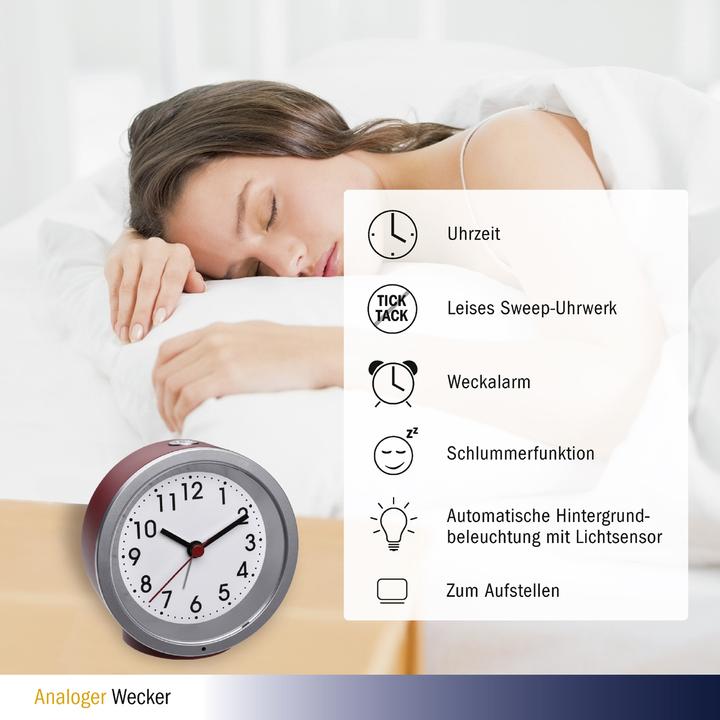Actual product image TFA Alarm clock analogue