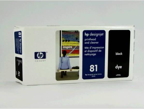 Image du produit HP 81 et nettoyeur (CF)