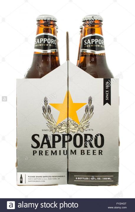 Actual product image Sapporo Premium Beer (24 x 33 cl)