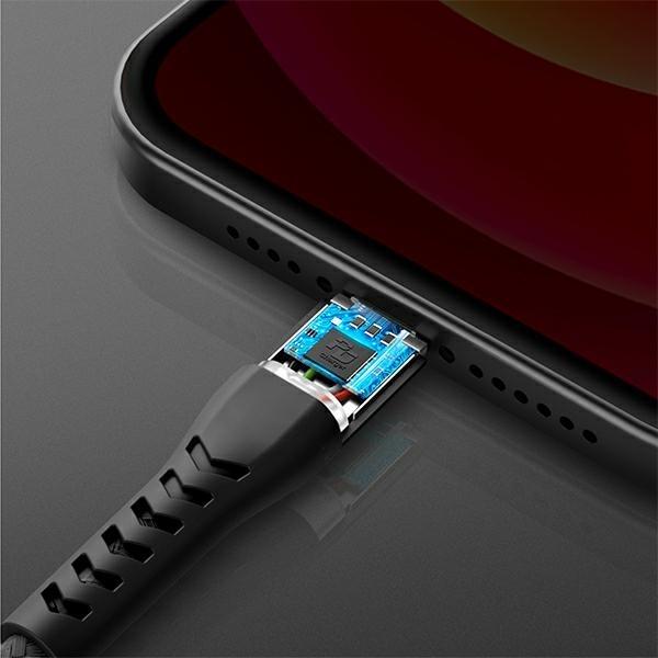 Immagine prodotto Energea cavo Nyloflex USB-C - Lightning C94 MFI 1,5m niebieski/blu (1.50 m, USB 3.2 Gen 1)