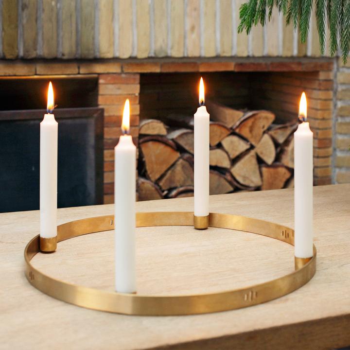 Image du produit Ferm Living Bougeoir Cercle (Ø 38 x 3 cm)