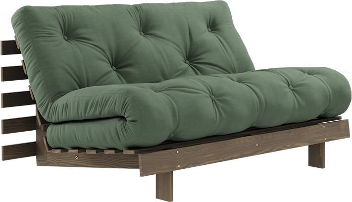 106 Carob Brown laqué, 756 Vert olive