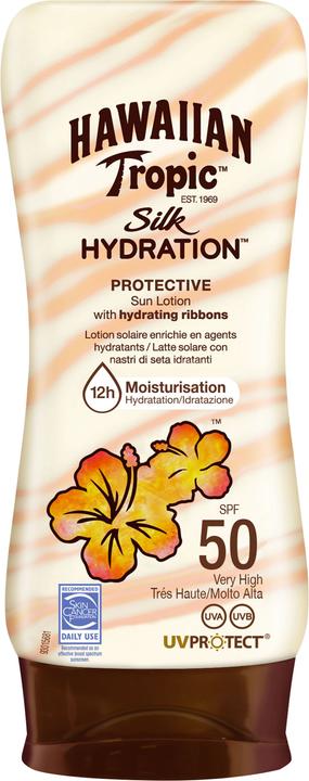 Actual product image Hawaiian Tropic Silk Hydration (Sun cream face, SPF 50, 180 ml, 222 g)