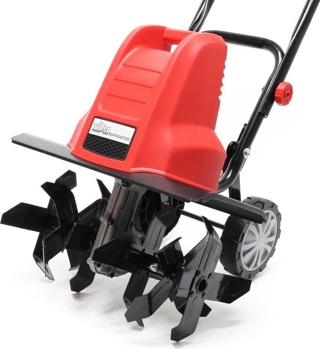 Actual product image Wiltec Electric Garden Tiller 1500W 400rpm Cultivator Rotavator, 220mm Working Depth