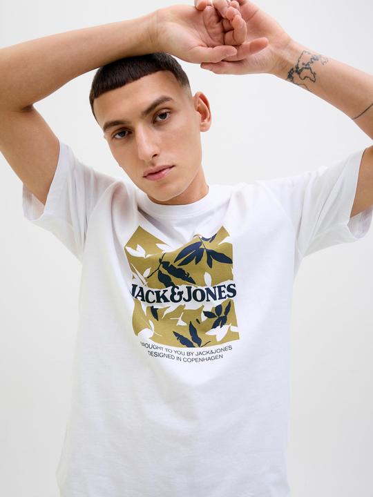 Produktbild Jack & Jones Gedruckt Rundhalsausschnitt T-shirt T-shirt (L)