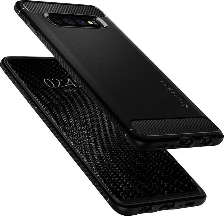 Actual product image Spigen rugged army (Samsung Galaxy S10)