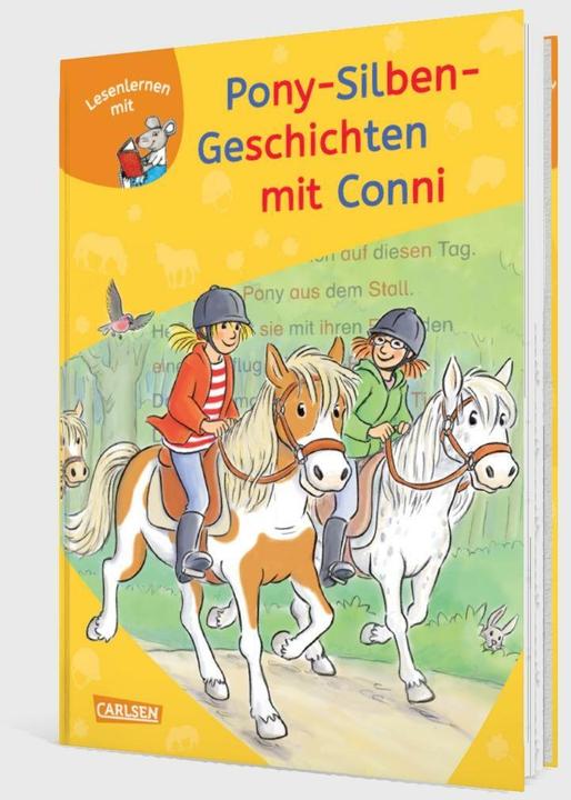 Actual product image LESEMAUS zum Lesenlernen Sammelbände: Pony-Silben-Geschichten mit Conni (German, Liane Tailor, Herdis Albrecht, Julia Boehme, 2024)