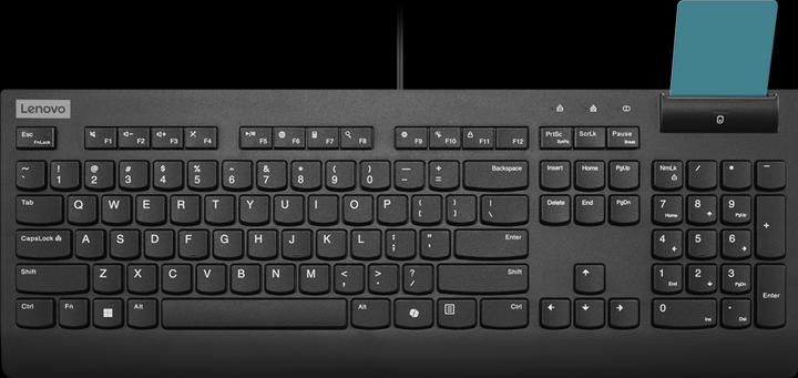 Produktbild Lenovo Smartcard Wired keyboard II-German (DE, Kabelgebunden)