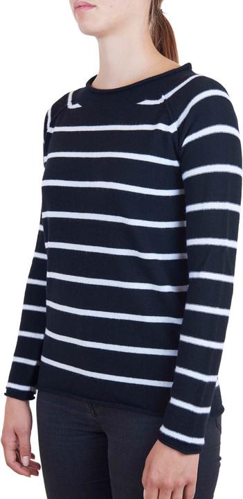 Actual product image Cash-Mere Kaschmir Rundhals Pullover gestreift (L)