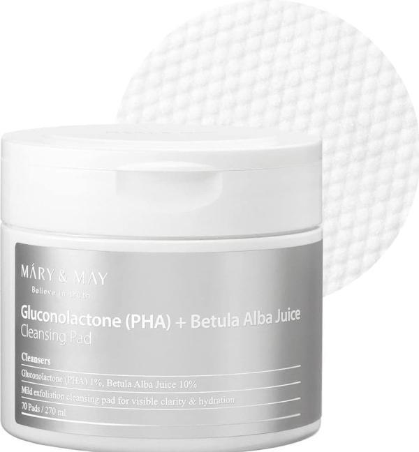 Immagine prodotto Triton Gluconolattone (PHA)+Betula Alba Juice Cleansing Pad 70EA Esfoliante delicato per acne con PHA (Panni pulizia)