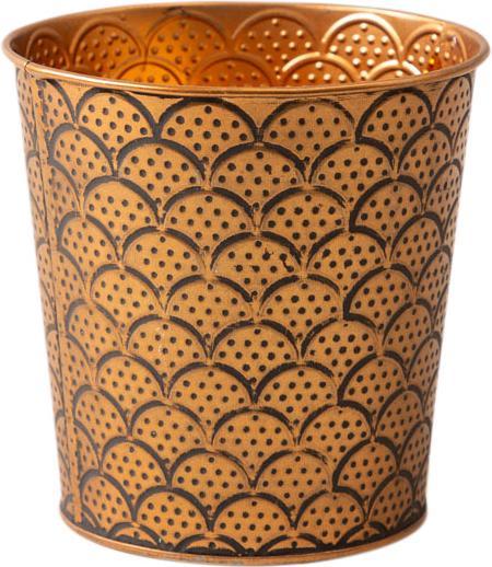 Immagine prodotto Esmée Vaso da fiori / fioriera Orient, lamiera (13 cm)