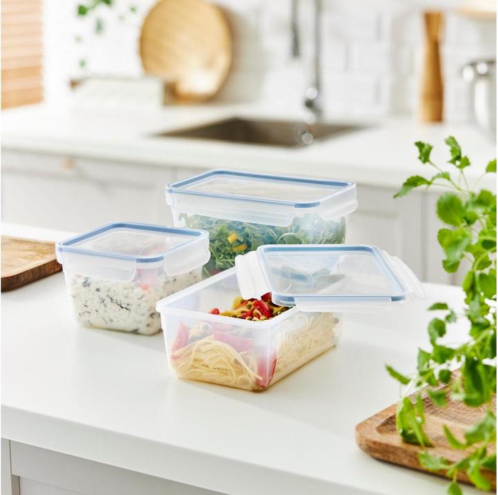 Actual product image Rotho Refrigerator box set 2 pcs. 2 l CLIC & L horizon blue (2 l)