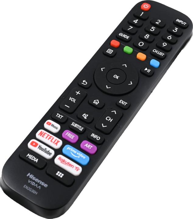 Actual product image Hisense En2g30h Fjernbetjening (Device-specific remote control, Infrared)