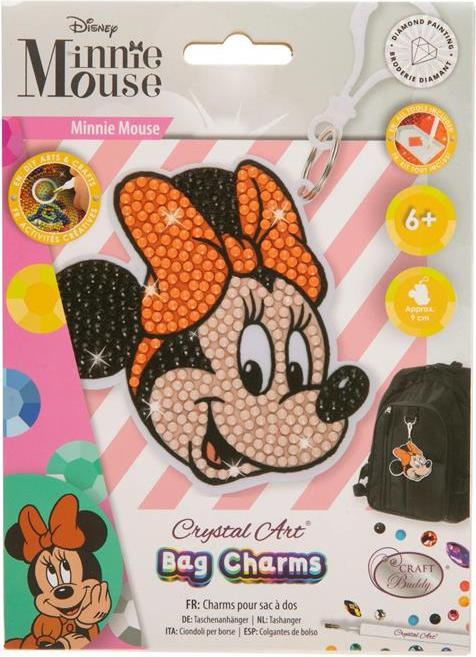 Immagine prodotto Craft Buddy Minnie Mouse, ciondolo a forma di zaino in cristallo
