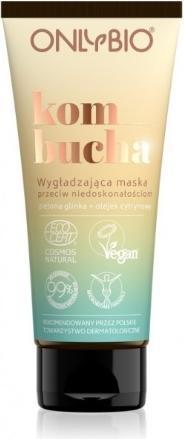 Onlybio Kombucha Smoothing Face Mask Against Imperfections Green Clay & Lemon Oil 50Ml (50 ml)