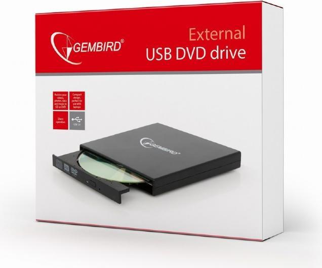 Produktbild Gembird DVD-USB-02 (DVD Laufwerk)