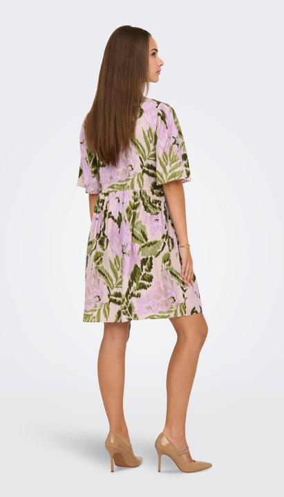 Actual product image JdY Normal geschnitten U-Ausschnitt Voluminöser Armschnitt Kurzes Kleid Kleid (M)