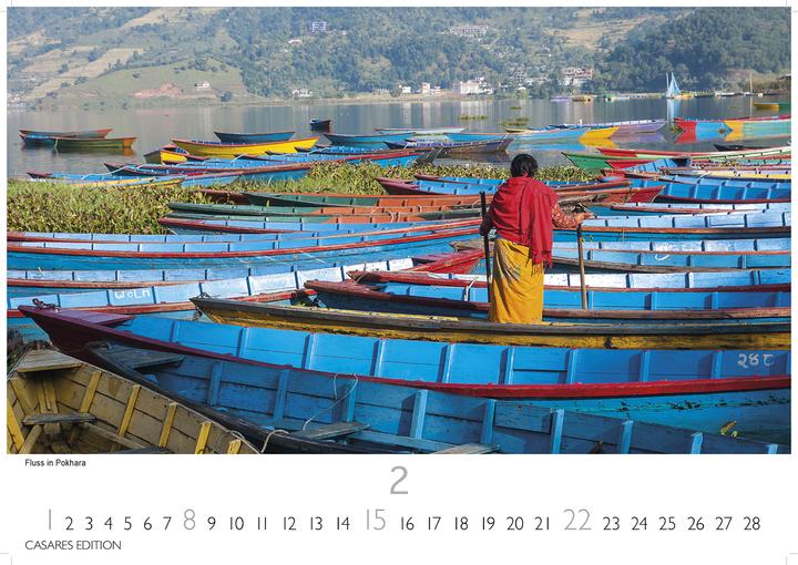 Image du produit Nepal 2026 L 35x50cm (35 x 50 cm, Allemand)
