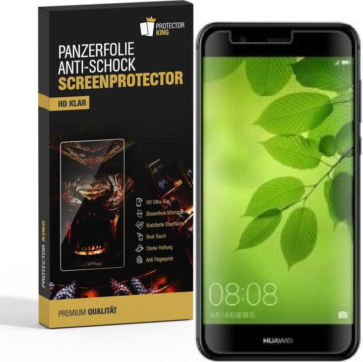 Actual product image Protectorking 4x Panzerfolie Anti-Shock HD Klar (4 Piece, Nova 2 Plus)
