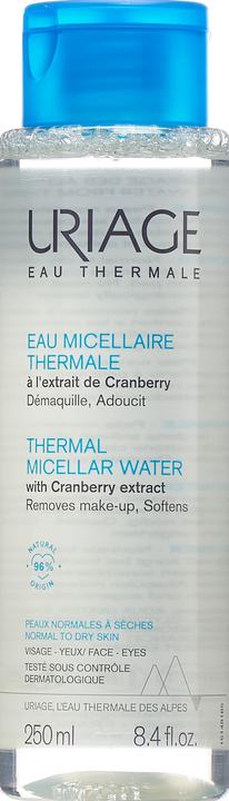 Actual product image Uriage Micellar water normal and dry skin liq (Micelle water, 250 ml)