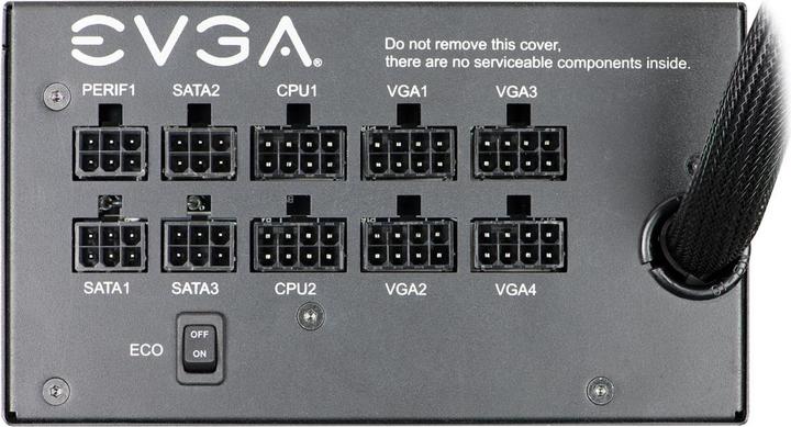 Actual product image EVGA Power supply unit 850 GQ 850 W, 80 PLUS Gold, fully modular (850 W)
