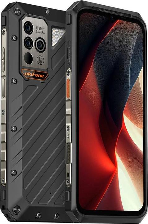 Image du produit Ulefone Power Armor 18 Ultra (512 Go, Noir, 6.58", Double SIM, 108 Mpx, 5G)