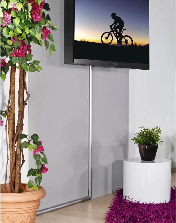 Immagine prodotto Hama Canalina in alluminio, semitonda, 110 x 3,3 x 1,8 cm, argento (Tubazione, 110 cm)