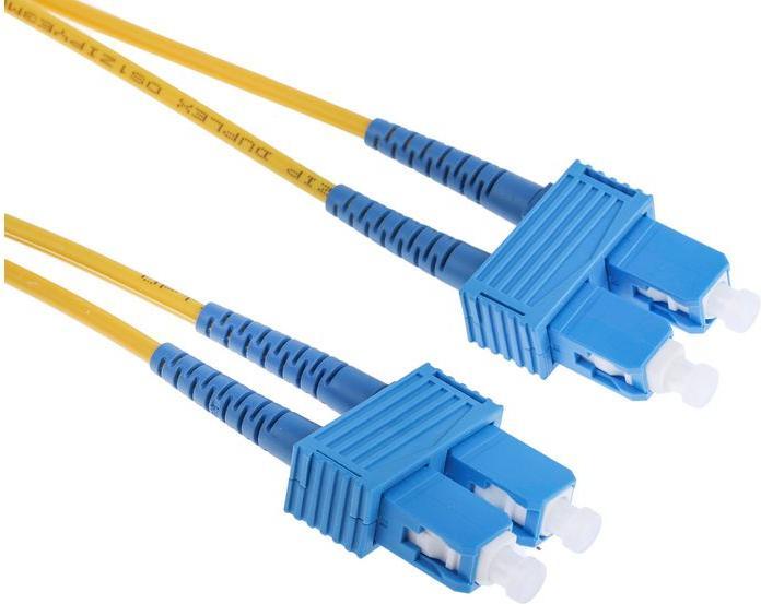 Actual product image Rs Pro Patch cable 09/125 SC DX 1m (S/UTP, CAT6e, 1 m)