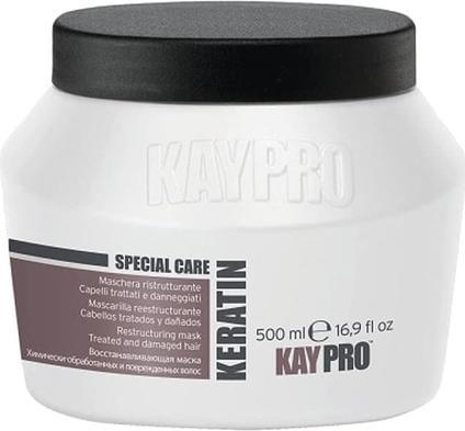 Actual product image Kay Color KayPro Keratin Restructuring Mask for Treated and Damaged Hair 500ml