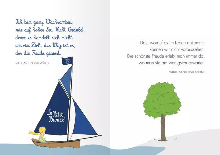 Produktbild Man sieht nur mit dem Herzen gut (Deutsch, Antoine de Saint-Exupéry, 2021)