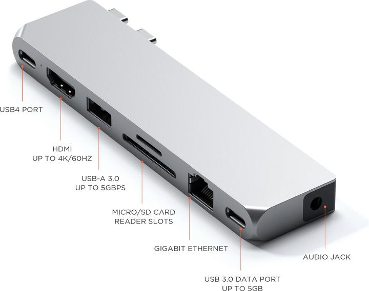 Satechi Pro Hub Max (USB-C, 8 Ports)