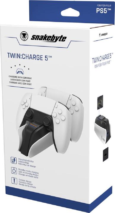 Actual product image Snakebyte Twin Charge 5 (Playstation Classic)