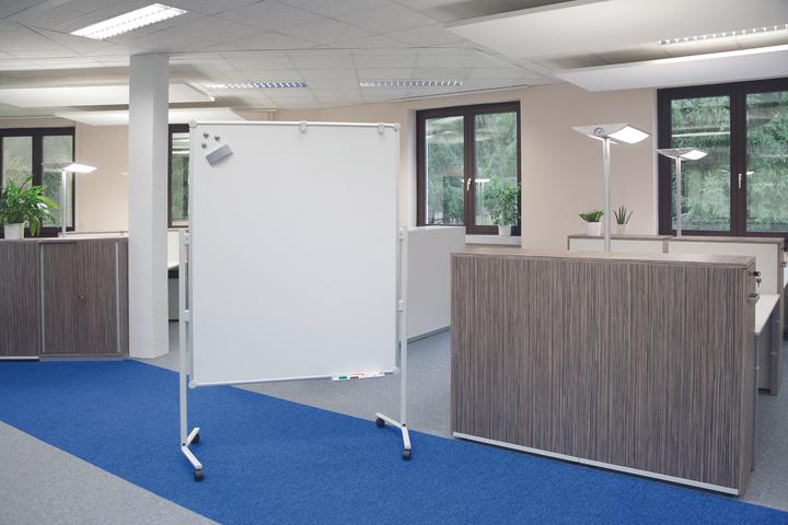 Actual product image Maul Moderation board MAULpro textile blue (120 x 150 cm)
