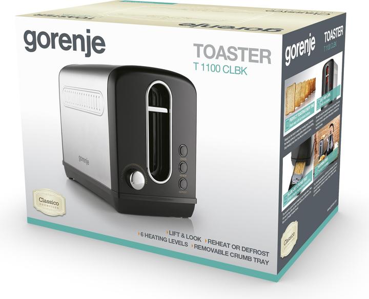 Actual product image Gorenje T1100CLBK