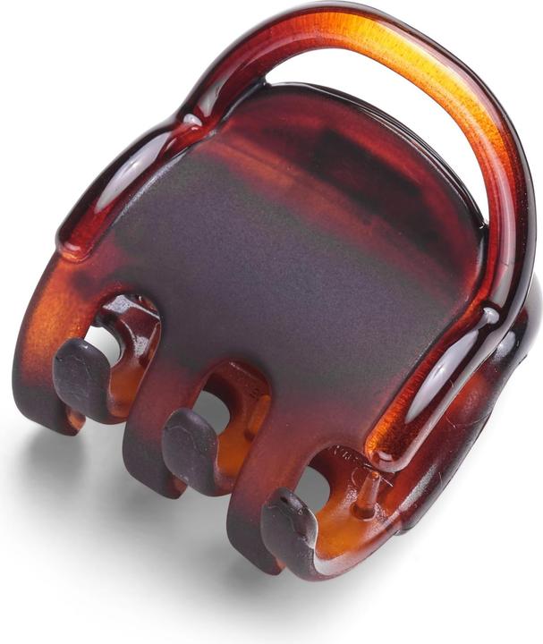 Trisa Haarklemme 4 cm, tortoise matt und glänzend