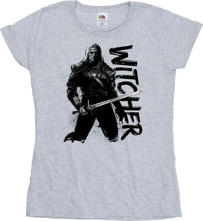 Produktbild Netflix The Witcher Sketch Geralt TShirt (XL)