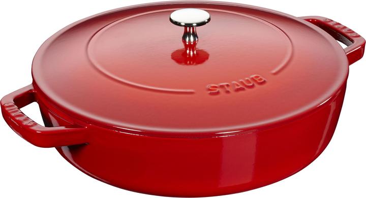 Immagine prodotto Staub Roaster Chistera Drop (24 cm, Pirofila + casseruola, Ghisa)