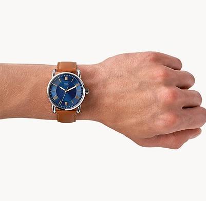 Actual product image Fossil The Minimalist 3H (Analogue wristwatch, 44 mm)