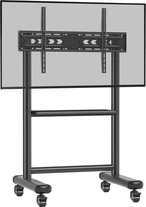 Actual product image Techly Floor Stand Trolley LCD/LED/Plasma TV 60-86" (Ground, 86", 68 kg)