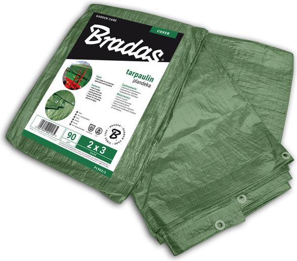 Produktbild Bradas AW-TOOLS Abdeckplane Grün 90g 5 x 8m (5 x 8 m)